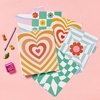 image:imageAvery Big Tab Reversible Fashion Dividers Assorted Colors 5Tab Set 24928Retro Pattern