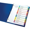 image:imageAvery Dividers for 3 Ring Binders 10 Tabs per Set Customizable Table of Contents Multicolor Arched Tabs Great for Organizing Reports Projects and More 36 Sets of 11842Dividers Pack of 36