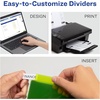 image:imageAvery Dividers for 3 Ring Binders 5 Tab Plastic Binder Dividers Pockets Insertable Big Tabs Multicolor Extend Beyond Sheet Protectors 1 Set 11902Dividers
