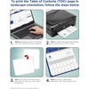 image:imageAvery Dividers for 3 Ring Binders 5 Tabs per Set Customizable Table of Contents Classic White Tabs Great for Organizing Reports Projects and More 6 Sets of 118210
