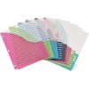 image:imageAvery Dividers for 3 Ring Binders 8 Tab Plastic Binder Dividers Pockets Insertable Big Tabs Vibrant Geometric Patterns Extend Beyond Sheet Protectors 1 Set 07709