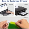 image:imageAvery Dividers for 3 Ring Binders 8Tab Plastic Binder Dividers Insertable Big Tabs Multicolor 3 Sets of 119018 Tab