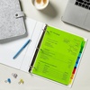 image:imageAvery Dividers for 3 Ring Binders 8Tab Plastic Binder Dividers Insertable Big Tabs Multicolor 3 Sets of 119018 Tab Pack of 8