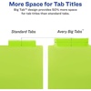 image:imageAvery Dividers for 3 Ring Binders 8Tab TwoPocket Plastic Binder Dividers Multicolor 24 Sets of 11907