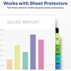 image:imageAvery Dividers for 3 Ring Binders 8Tab TwoPocket Plastic Binder Dividers Multicolor 24 Sets of 11907