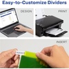 image:imageAvery Dividers for 3 Ring Binders 8Tab TwoPocket Plastic Binder Dividers Multicolor 24 Sets of 11907