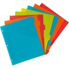 image:imageAvery Durable Plastic 8 Tab Write amp Erase Dividers with Pockets for 3 Ring Binders Multi Brights Works with Sheet Protectors 16103