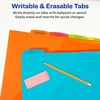 image:imageAvery Durable Plastic 8 Tab Write amp Erase Dividers with Pockets for 3 Ring Binders Multi Brights Works with Sheet Protectors 16103