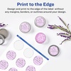 image:imageAvery Durable Removable Round Labels Sure Feed Technology 2 Diameter Matte White Film WaterResistant PrinttoTheEdge LaserPigmentBased Inkjet Printable 96 Total36 labels