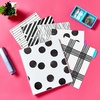 image:imageAvery Durable View 3 Ring Binder 1 Inch Round Rings Black and White Dots 1 Fashion Binder 267440