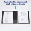 image:imageAvery Durable View 3 Ring Binder 3 Inch Slant Rings 4 Black Binders 1705015