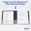 image:imageAvery Durable View 3 Ring Binders 4 Inch Round Ring EZD 780 Sheet Capacity White 45 Wide Spine Holds 812 x 11 Paper Great for Organizing Reports amp Projects 2Pack of 098013
