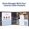image:imageAvery Durable View 3 Ring Binders 4 Inch Round Ring EZD 780 Sheet Capacity White 45 Wide Spine Holds 812 x 11 Paper Great for Organizing Reports amp Projects 2Pack of 098013