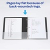 image:imageAvery Durable View 3 Ring Binders 4 One Touch EZD Rings 6 Black Binders 08802Black