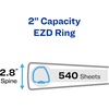 image:imageAvery Durable View 3 Ring Binders 4 One Touch EZD Rings 6 Black Binders 08802Black