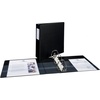 image:imageAvery Durable View 3 Ring Binders 4 One Touch EZD Rings 6 Black Binders 08802Black