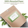 image:imageAvery EcoFriendly Matte White Recycled Rectangle Labels 2 x 5 PrinttoTheEdge Matte White Labels Permanent Adhesive LaserInkjet Printable 400 Total100 labels