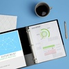 image:imageAvery Economy 3 Ring Binders 1 Round Rings 4 Black Binders 033011
