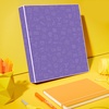 image:imageAvery Fashion 3 Ring Binders 1 Round Rings 175Sheet Capacity 14 Inch Wide Spine Customizable Clear Cover and Spine Assorted Class Pack Designs 12Pack of 26949