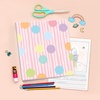 image:imageAvery Fashion Durable View 3 Ring Binder 1 Round Rings 175Sheet Capacity 14 Inch Wide Spine Customizable Clear Cover and Spine Purrrfectly Purple Design 26738Sweet Sherbet