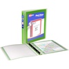 image:imageAvery FlexiView 3 Ring Binder 1 Inch Round Rings 1 Chartreuse Green Binder 17608