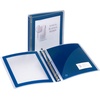 image:imageAvery FlexiView 3 Ring Binder 1 Inch Round Rings 1 Navy Blue Binder 176851