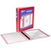 image:imageAvery FlexiView 3 Ring Binder 1 Inch Round Rings 1 Red Binder 17606