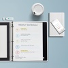 image:imageAvery FlexiView 3 Ring Binder 12 Inch Round Rings 1 Black Binder 157670