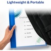 image:imageAvery Flexible View 3 Ring Binder 1 Inch Round Rings 1 Blue Binder 176751 Count Pack of 1