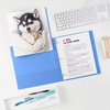 image:imageAvery Friends 3 Ring Binder 1 Inch Round Rings Husky Puppy 26841