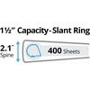image:imageAvery Heavy Duty View 3 Ring Binder 15 One Touch Slant Ring Holds 85 x 11 Paper 4 Navy Blue Binders 79871Blue