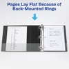 image:imageAvery Heavy Duty View 3 Ring Binder 4 One Touch Slant Ring Holds 85 x 11 Paper 2 White Binders 798754