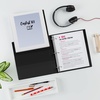 image:imageAvery HeavyDuty Dual Color 3 Ring Binder 12 Inch Slant Rings WhiteBlack View Binder 178805 Pack of 6