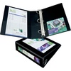 image:imageAvery HeavyDuty Framed View 3Ring Binder 15 EZD Rings 1 Navy Blue Binder 68059Black