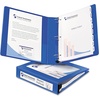 image:imageAvery HeavyDuty Framed View 3Ring Binder 15 EZD Rings 1 Navy Blue Binder 68059Pacific Blue
