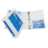 image:imageAvery HeavyDuty Framed View 3Ring Binder 15 EZD Rings 1 Navy Blue Binder 68059White