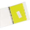 image:imageAvery HeavyDuty Plastic Dividers for 3 Ring Binders and 7 Ring Binders 5Tab Set Multicolor with White Labels 1 Set 23080