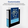 image:imageAvery HeavyDuty View 3 Ring Binder 1 One Touch EZD Rings 1 Red Binder 791701 Pack of 12