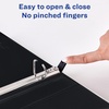 image:imageAvery HeavyDuty View 3 Ring Binder 2 One Touch Slant Rings Holds 85 x 11 Paper 4 Black Binders 7987205