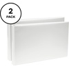 image:imageAvery HeavyDuty View 3 Ring Binders 1 Slant Rings Holds 11 x 17 Paper White 2 Pack 17707