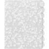 image:imageAvery Insertable Style Edge Plastic Dividers for 3 Ring Binders 8Tab Set Assorted White Frosted Designs 1 Set 112911 Set