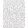 image:imageAvery Insertable Style Edge Plastic Dividers for 3 Ring Binders 8Tab Set Assorted White Frosted Designs 1 Set 1129124 pack