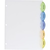 image:imageAvery Insertable Style Edge Plastic Dividers for 3 Ring Binders 8Tab Set Multicolor 1 Set 112015 Tabs