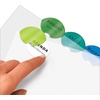 image:imageAvery Insertable Style Edge Plastic Dividers for 3 Ring Binders 8Tab Set Multicolor 1 Set 11201Dividers