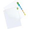 image:imageAvery Insertable Style Edge Plastic Dividers for 3 Ring Binders 8Tab Set Multicolor 1 Set 11201Dividers