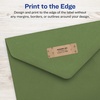 image:imageAvery Kraft Brown Rectangle Labels Sure Feed Technology 05 x 175 1500 Kraft Brown Labels PrinttoTheEdge LaserInkjet Printable6 000 labels
