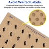 image:imageAvery Kraft Brown Round Labels Sure Feed Technology 125 Diameter 450 Kraft Brown Labels PrinttoTheEdge LaserInkjet Printable3 000 labels