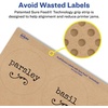 image:imageAvery Kraft Brown Round Labels Sure Feed Technology 3 Diameter 90 Kraft Brown Labels PrinttoTheEdge LaserInkjet Printable300 labels