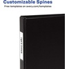 image:imageAvery LegalSize Durable 3 Ring Binders 1 Round Rings Holds 85 x 14 Paper Black 2 Pack 177092 Pack