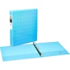 image:imageAvery Luxe Collection Durable Holographic 3 Ring Binder Customizable View Cover 1 Inch Round Rings 1 Holographic Violet Binder 03226Aqua